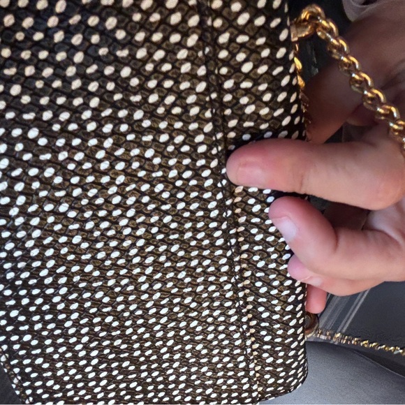 Betsey Johnson Black and Pink Floral Crossbody Bag - Picture 4 of 6